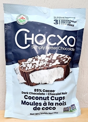 Cups - Coconut Dark Choc. (ChocXO)